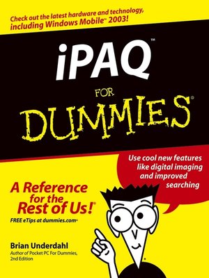 cover image of iPAQFor Dummies